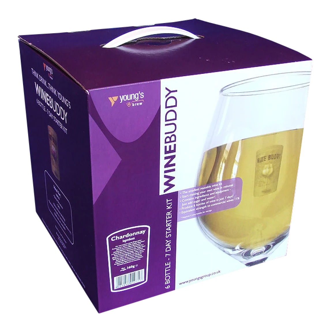 WineBuddy Chardonnay 6-bottle starter kit