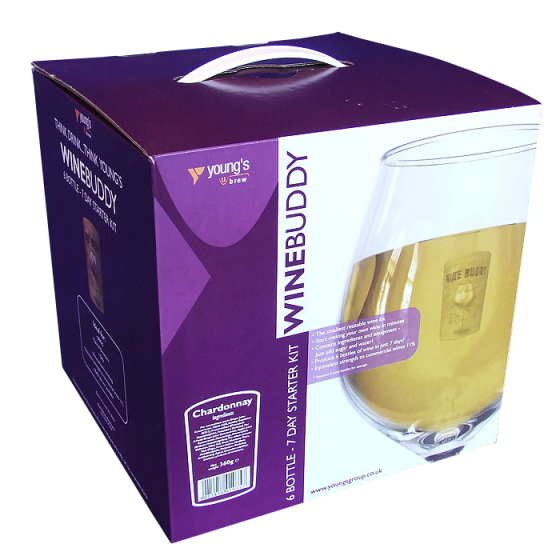 Winebuddy Starter Kit - For 6 Bottles Of Chardonnay