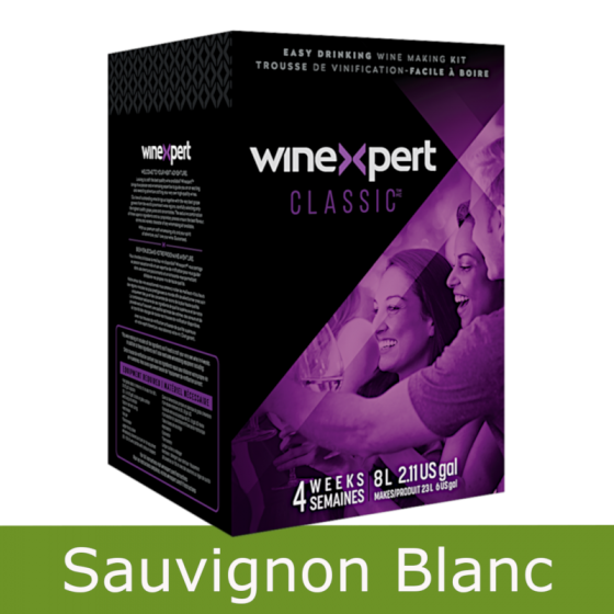 Winexpert Classic - Chilean Sauvignon Blanc - 30 Bottle White Wine Ingredient Kit
