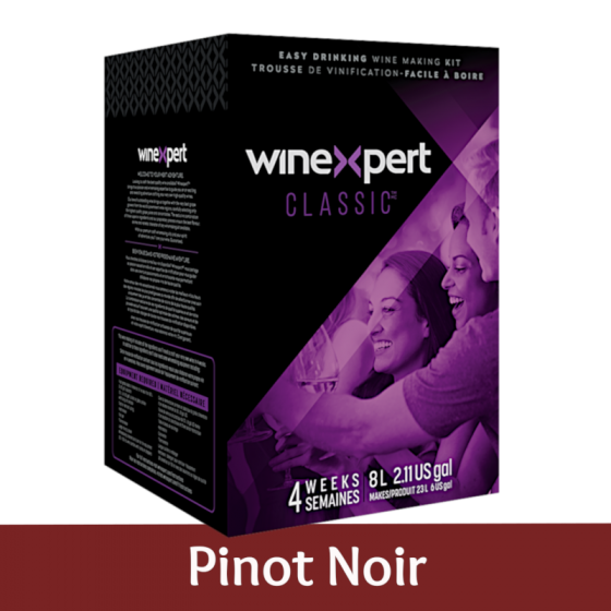 Winexpert Classic - California Pinot Noir - 30 Bottle Red Wine Ingredient Kit
