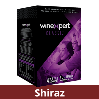 Winexpert Classic - Shiraz - 30 Bottle Red Wine Ingredient Kit