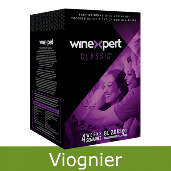 Winexpert Classic - California Viognier - 30 Bottle White Wine Ingredient Kit
