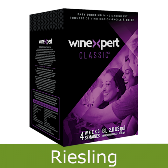 Winexpert Classic - Washington Riesling - 30 Bottle White Wine Ingredient Kit