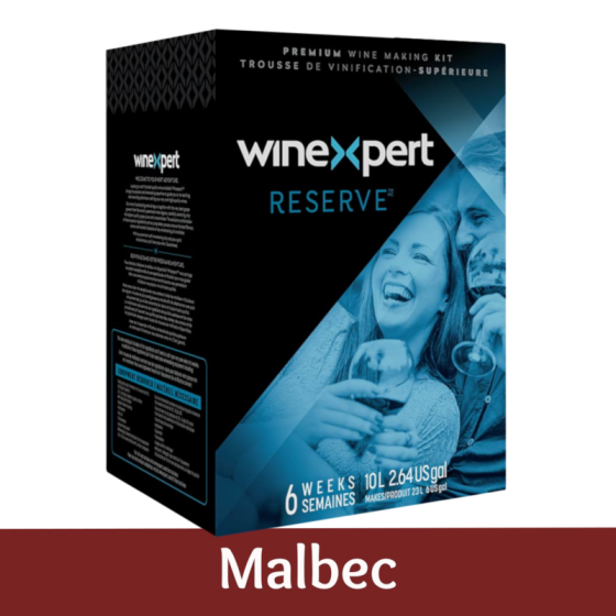 Winexpert Reserve - Argentinian Malbec - 30 Bottle Red Wine Ingredient Kit