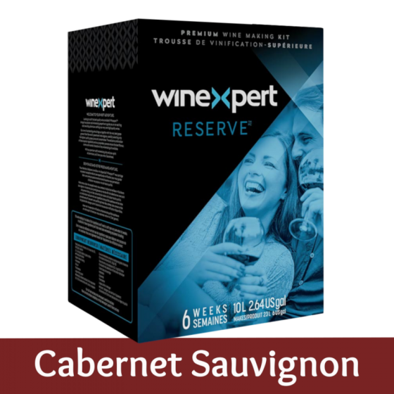 Winexpert Reserve - Australian Cabernet Sauvignon - 30 Bottle Red Wine Ingredient Kit