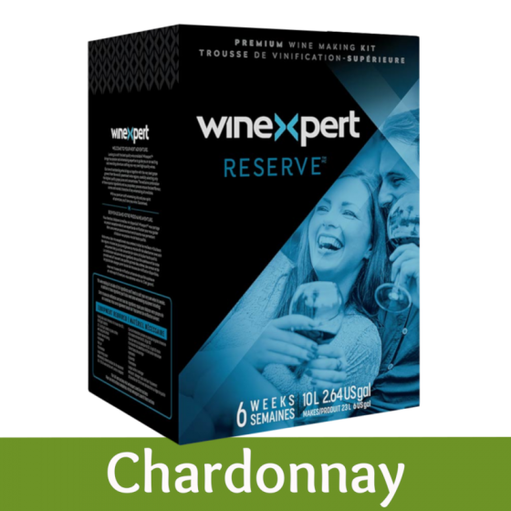 Winexpert Reserve - Australian Chardonnay - 30 Bottle White Wine Ingredient Kit