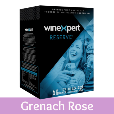 Winexpert Reserve 30 Bottle Blush Wine Ingredient Kit - Australian Grenache Rose