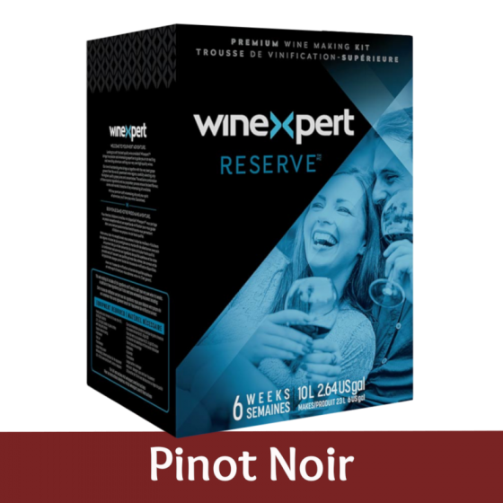 Winexpert Reserve - Chilean Pinot Noir - 30 Bottle Red Wine Ingredient Kit