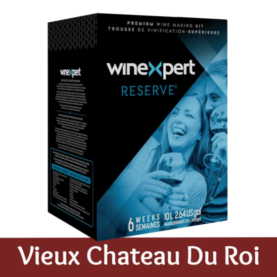 Winexpert Reserve - French Vieux Chateau Du Roi - 30 Bottle Red Wine Ingredient Kit