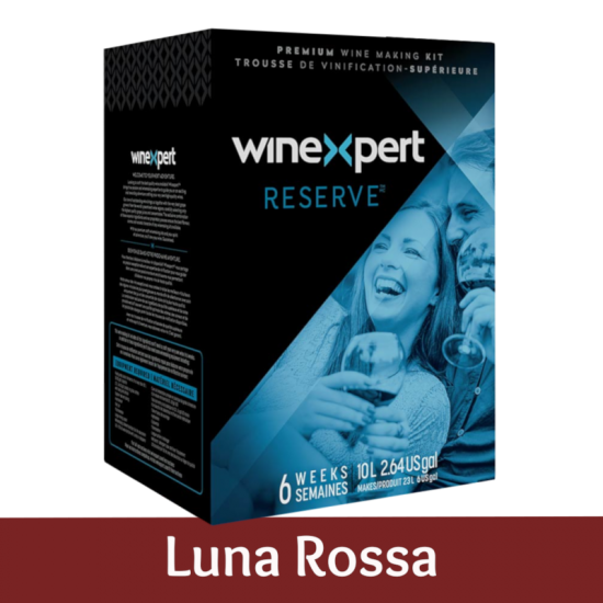 Winexpert Reserve 30 Bottle Red Wine Ingredient Kit Italian Luna