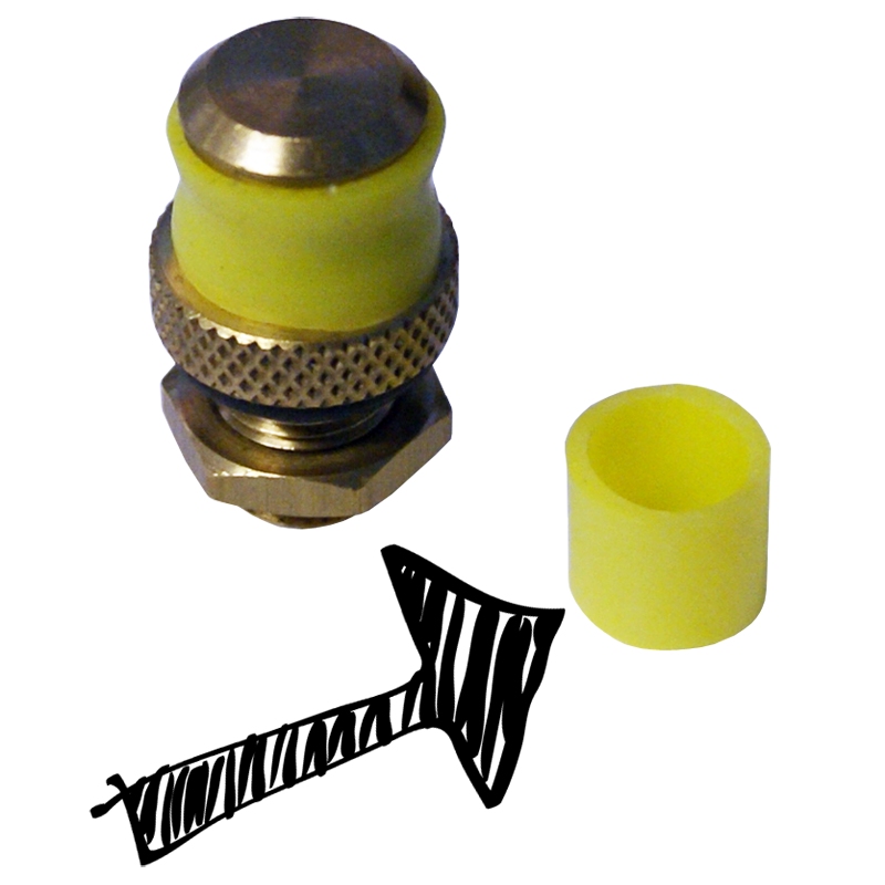 Yellow Rubber Seal For S30 Safety Valve For Hambleton Bard Barrels
