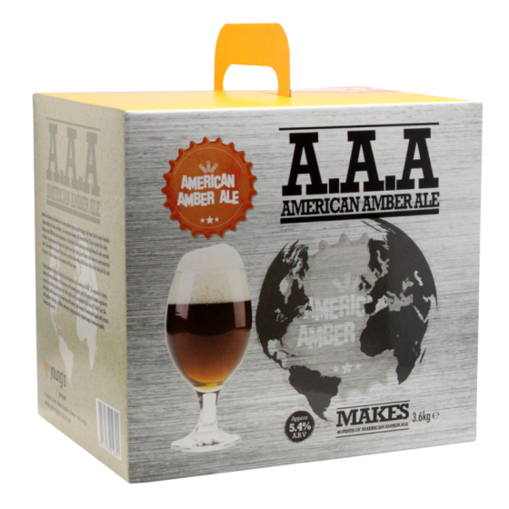 Youngs Boxed 3.6kg - American Amber Ale - A.A.A.