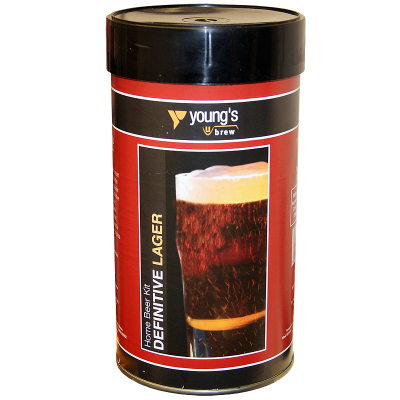 SPECIAL OFFER - Definitive Lager - 40 Pint Ingredient Kit - Dented Tin