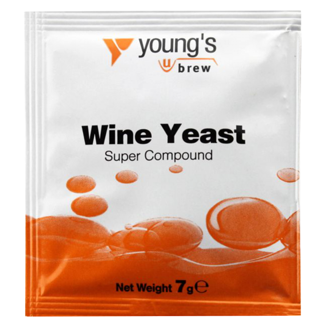 Youngs Super Wine Yeast Compound 7g Sachet Balliihoo