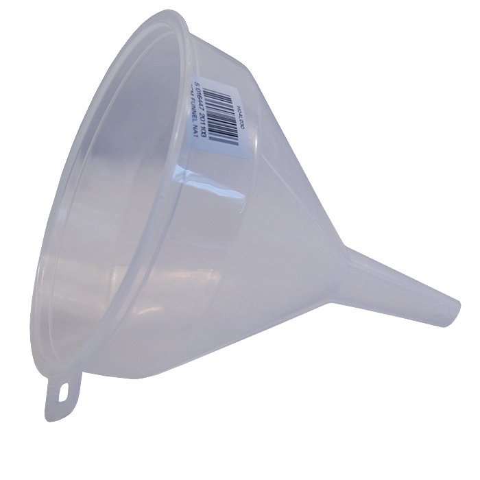 large Food Grade Plastic Funnel 18cm Kitchen Homebrew and Winemaking