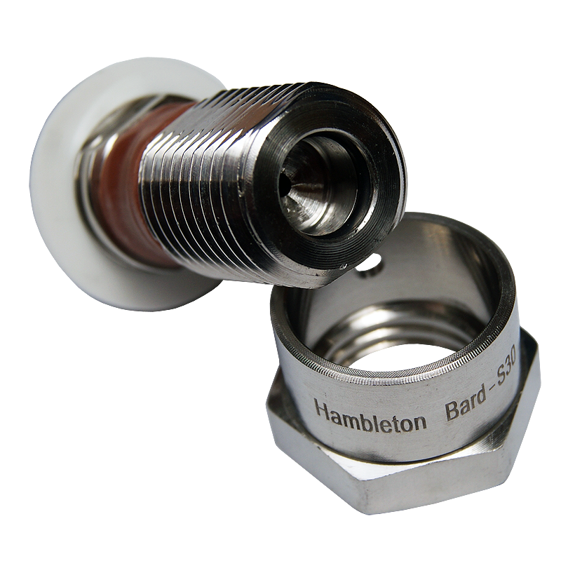 2 Cap Complete with 8 grm CO2 Inlet / outlet Valve with 