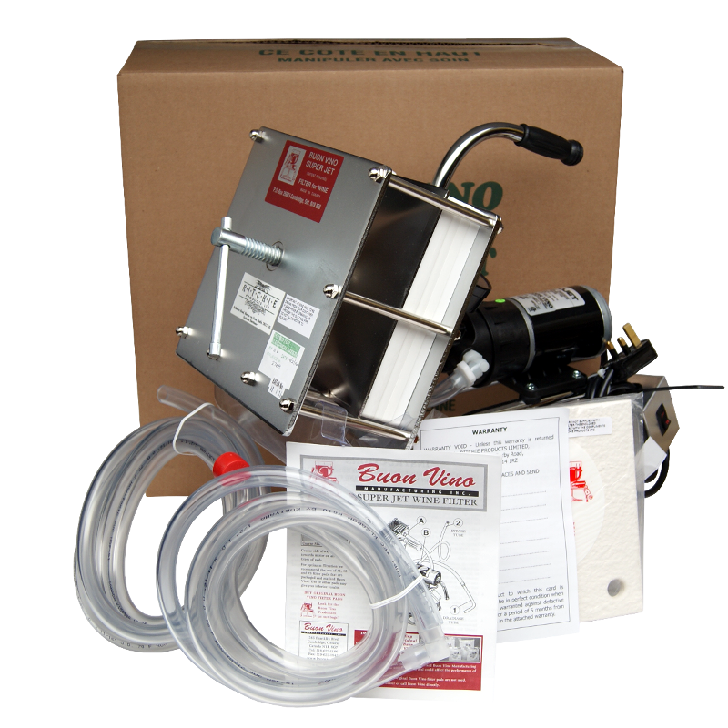 Buon Vino Super Jet Electric Filter For Wine And Beer eBay