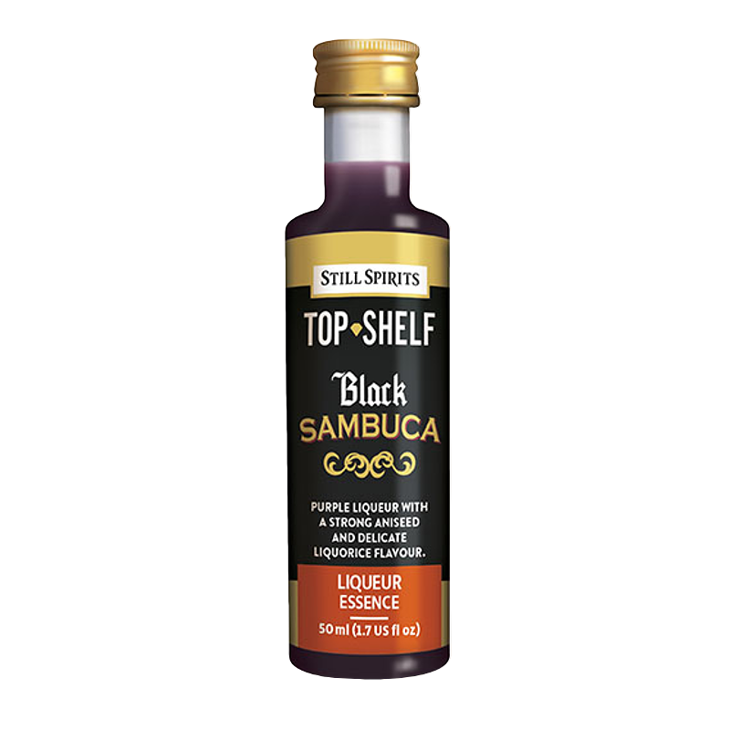 Still Spirits Top Shelf Black Sambuca Liqueur Essence Home Brew