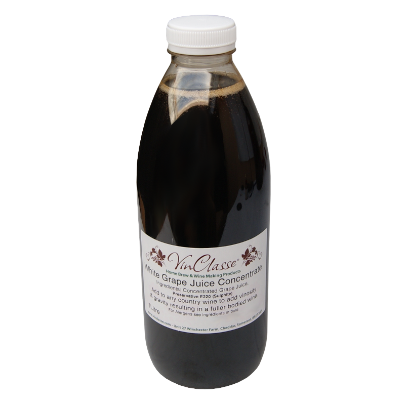 VinClasse 1 litre White Grape Juice Concentrate For Home Made Wine